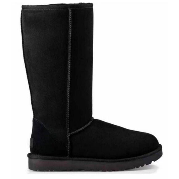 UGG Classic Tall "Black" Winter Boot Size 6 - Picture 1 of 7